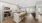 a kitchen with white cabinets